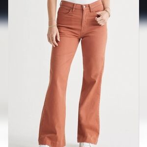 DU/ER Live Free High Rise Wide Leg - Canyon